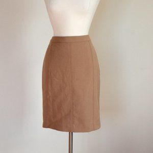 Halogen by Nordstrom Camel Beige Pencil Skirt